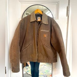 Carhartt Men's Dark Brown Detroit Jacket